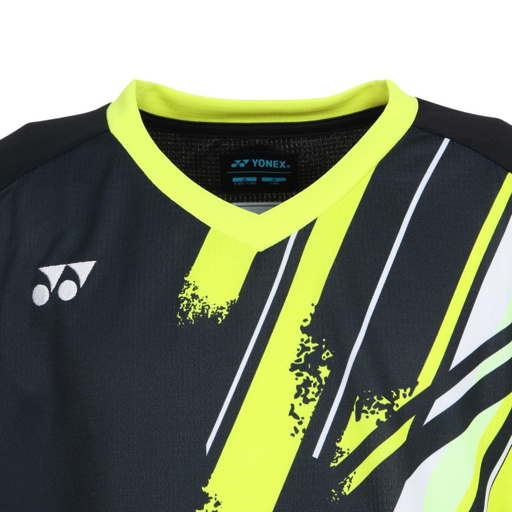 ヨネックス（YONEX）（キッズ）テニス バドミントン ウェア ジュニア ゲームシャツ 10446J-007 速乾