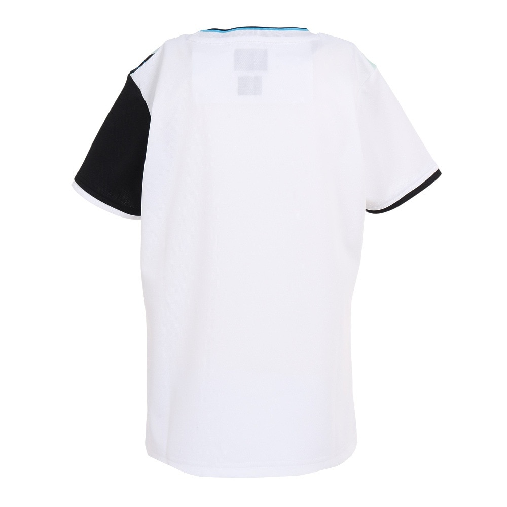 ヨネックス(YONEX)(キッズ)テニス バドミントン UVカット ウェア ジュニア ゲームシャツ 10475J-011 スポーツ用品はスーパースポーツゼビオ 130サイズ YONEX ヨネックス ジュニア ゲームシャツ