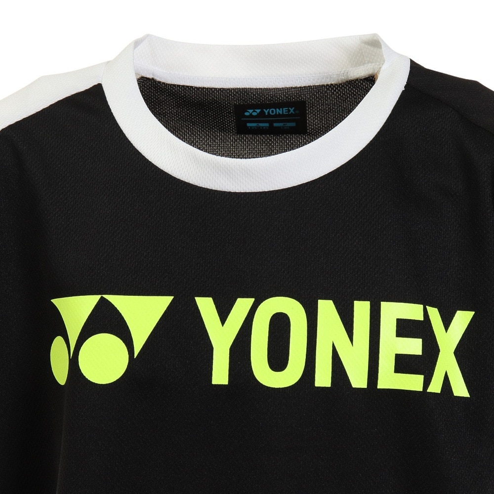 ヨネックス（YONEX）（キッズ）テニスウェア ジュニア ロングスリーブTシャツ 16610JY-007 速乾 UVカット