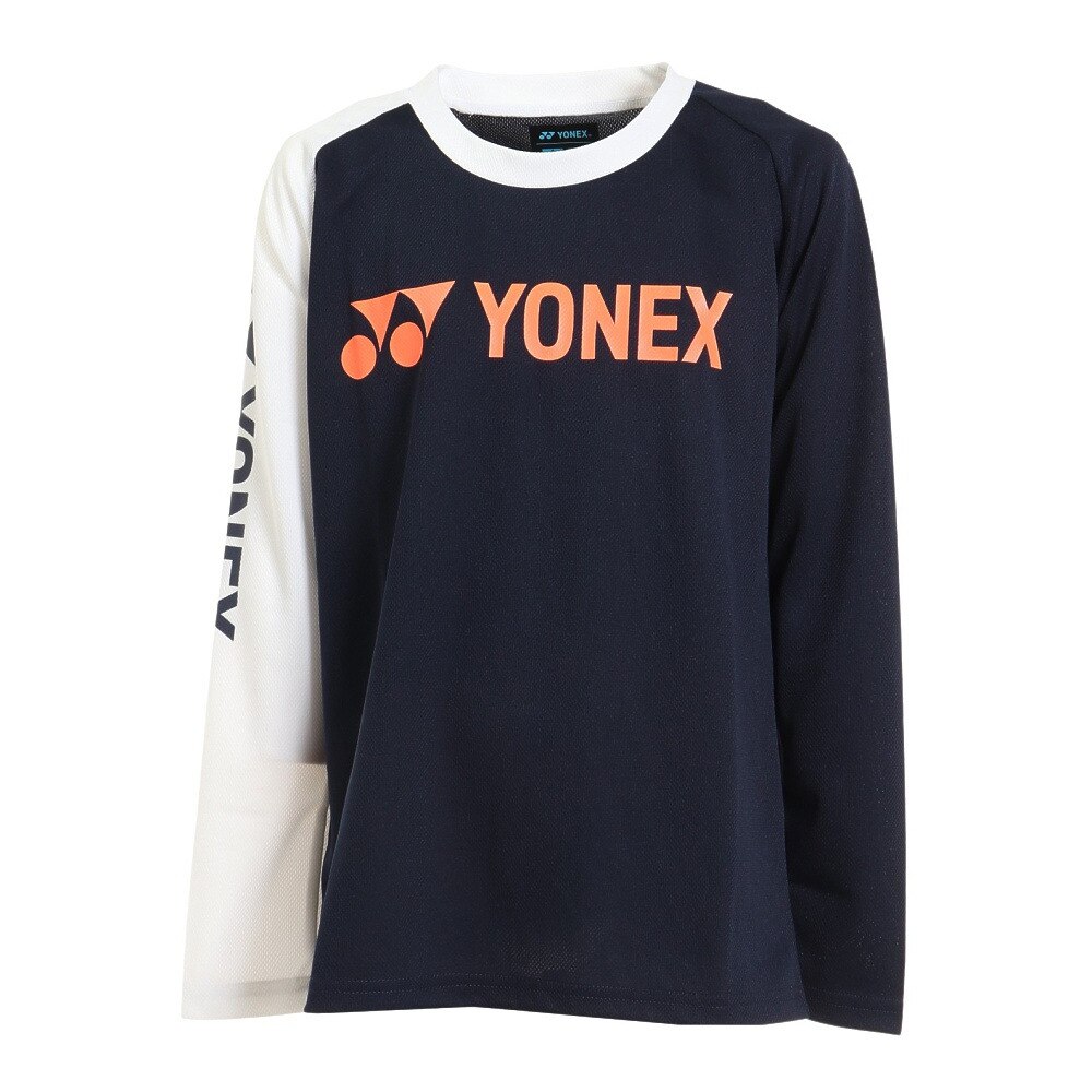 ヨネックス（YONEX）（キッズ）テニスウェア UVカット ジュニア ロングスリーブTシャツ 16610JY-019
