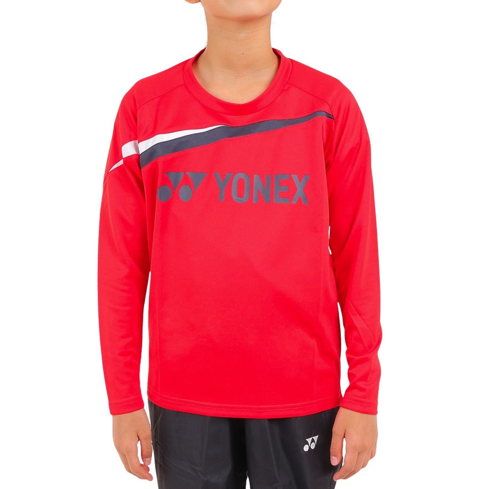 ヨネックス（YONEX）（キッズ）ジュニア テニスウェア 長袖Tシャツ 16665JY-651 速乾 UVカット