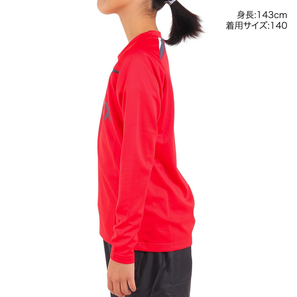 ヨネックス（YONEX）（キッズ）ジュニア テニスウェア 長袖Tシャツ 16665JY-651 速乾 UVカット