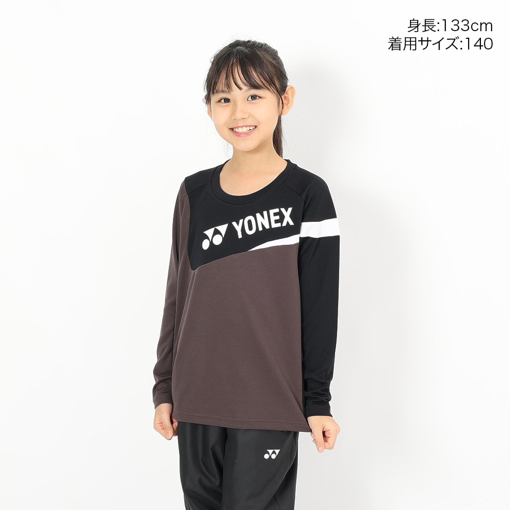 ヨネックス（YONEX）（キッズ）テニスウェア ジュニア ロングスリーブTシャツ 16729JY-739