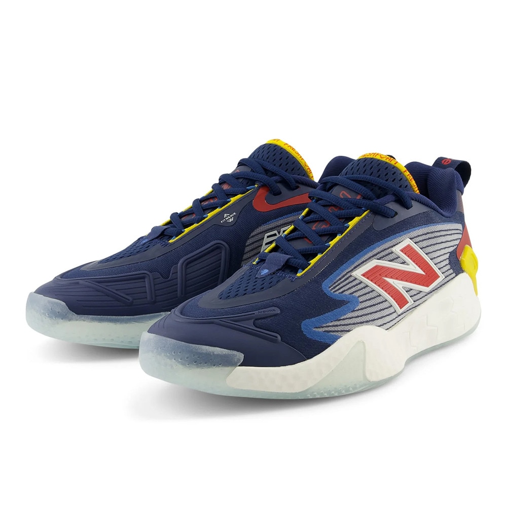 ニューバランス（new balance）（メンズ）オールコート用 テニスシューズ Fresh Foam×RALLY v1 H V1 MCHRALV1 2E