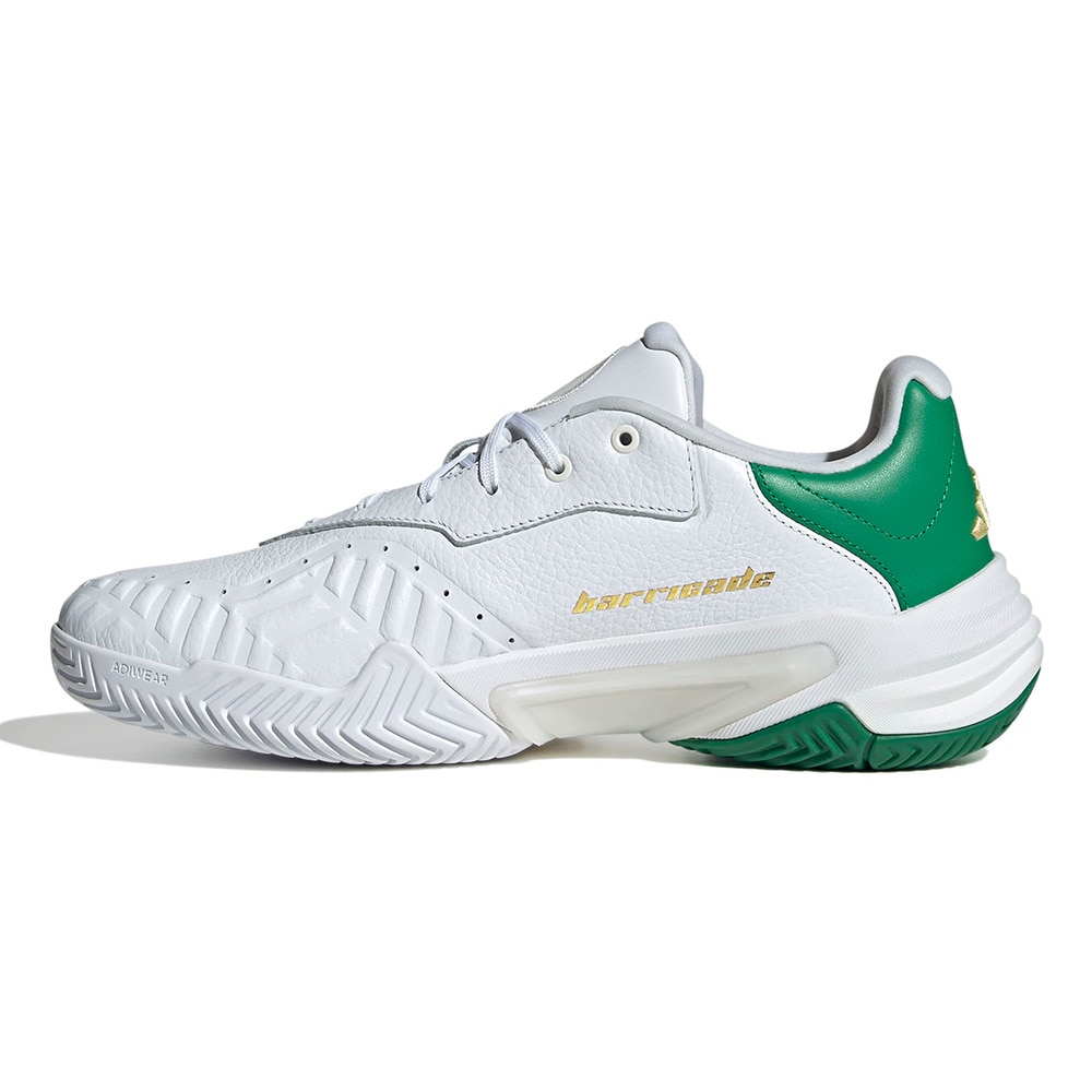 アディダス（adidas）（メンズ）オールコート用 テニスシューズ バリケード 13 レザー JP7237