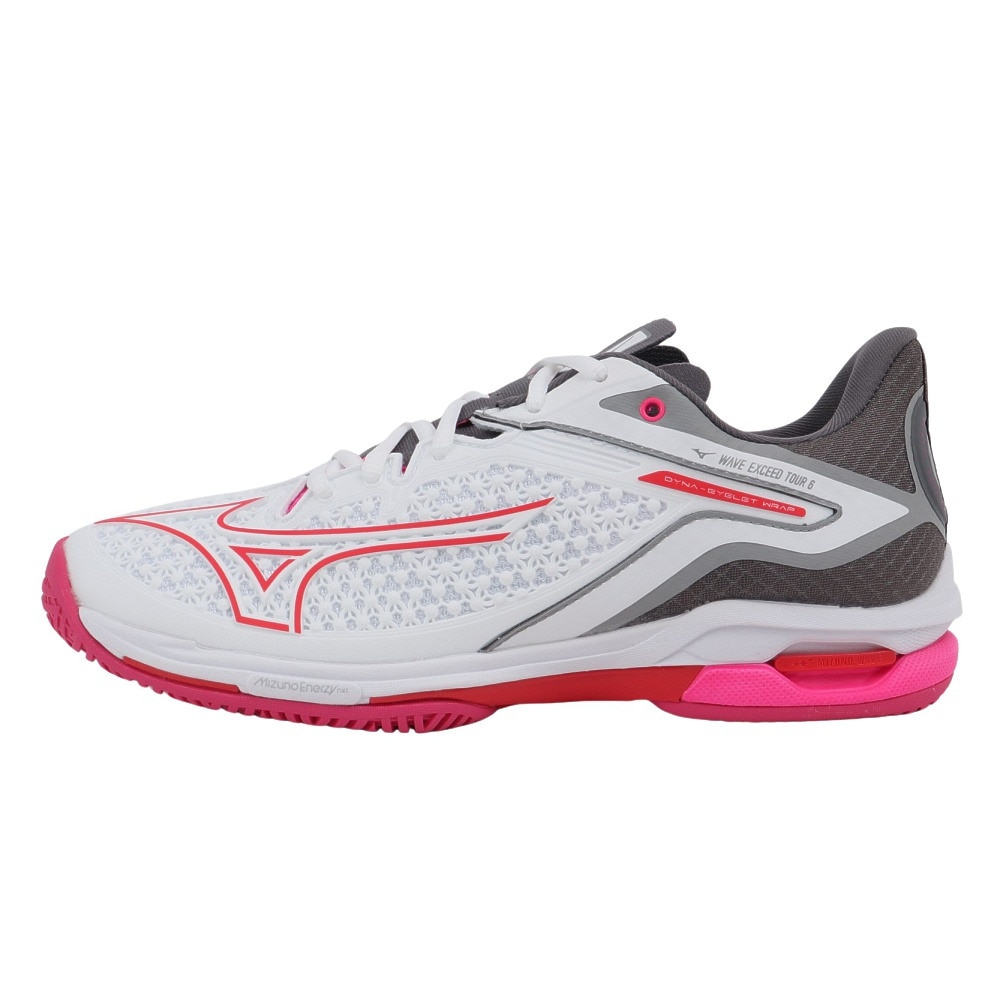ミズノ（MIZUNO）（レディース）オールコート用 テニスシューズ ウエーブエクシードツアー 6 AC 61GA247158