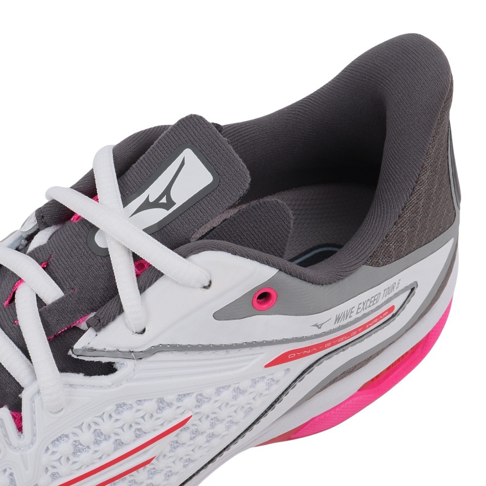 ミズノ（MIZUNO）（レディース）オールコート用 テニスシューズ ウエーブエクシードツアー 6 AC 61GA247158