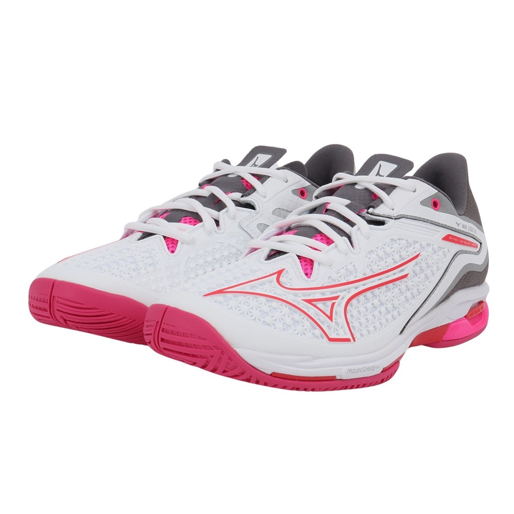 ミズノ（MIZUNO）（レディース）オールコート用 テニスシューズ ウエーブエクシードツアー 6 AC 61GA247158