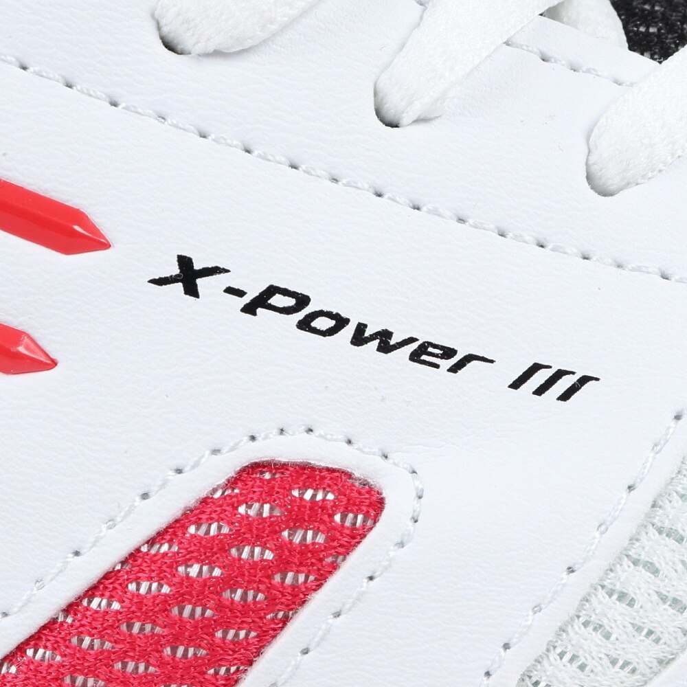 パシフィック（PACIFIC）（メンズ、レディース）テニスシューズ オールコート X-POWER 3 PC-ZK8815 AC WHTRED★★★