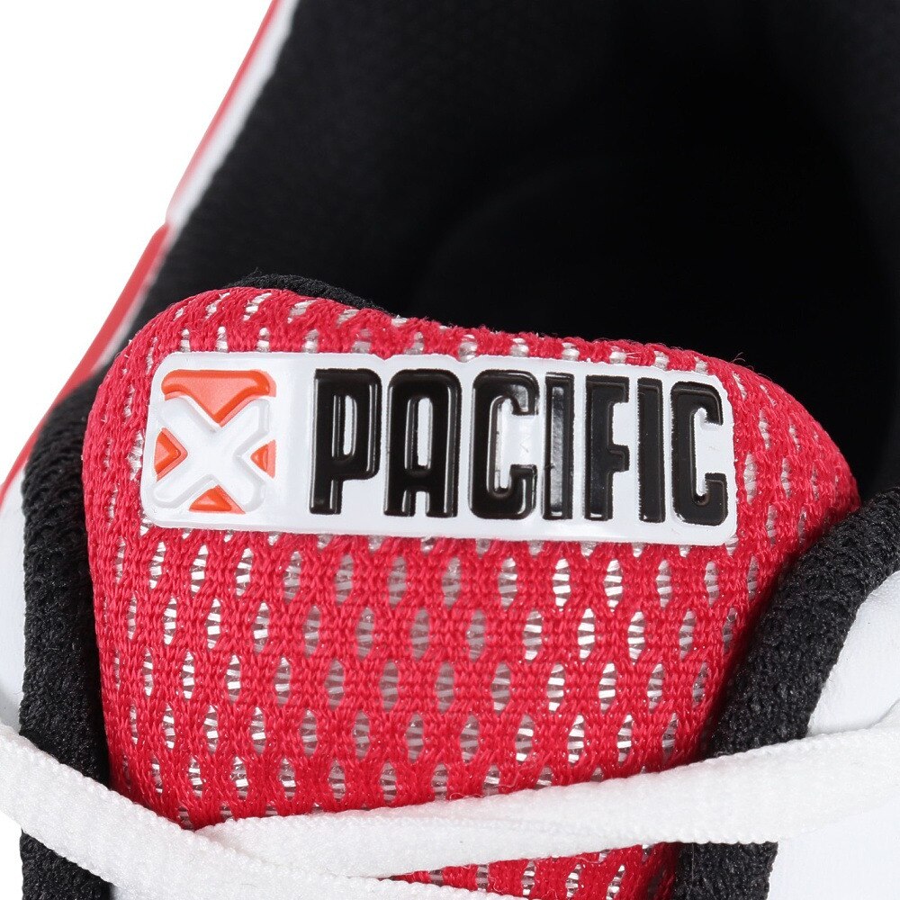 パシフィック（PACIFIC）（メンズ、レディース）テニスシューズ オールコート X-POWER 3 PC-ZK8815 AC WHTRED★★★