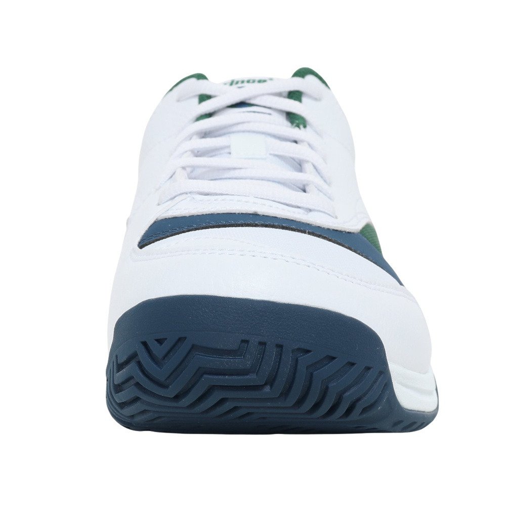 プリンス（PRINCE）（メンズ、レディース）オールコート用 テニスシューズ WIDE LITE ADVANCE AC DPS512 215 WHT/GRN