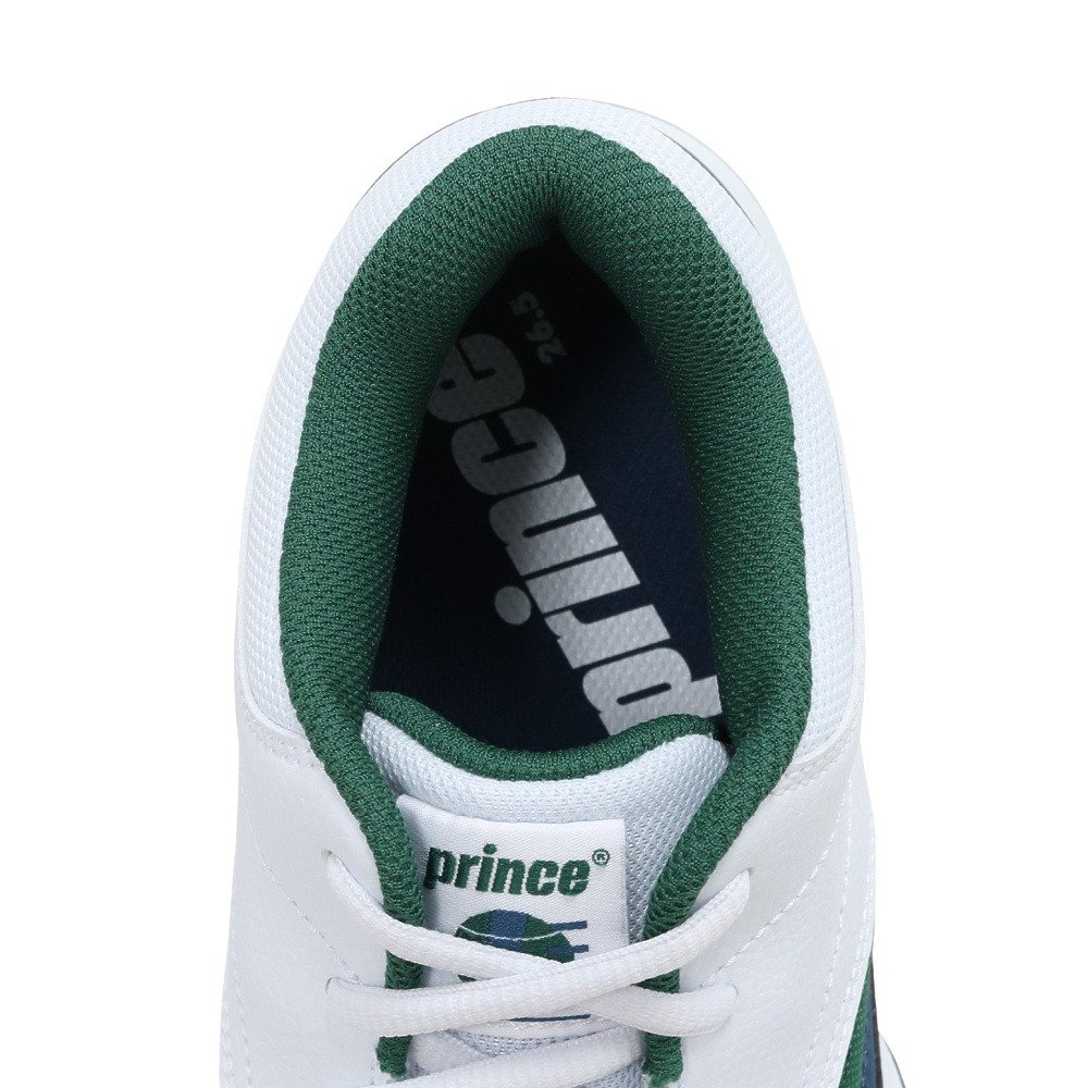 プリンス（PRINCE）（メンズ、レディース）オールコート用 テニスシューズ WIDE LITE ADVANCE AC DPS512 215 WHT/GRN