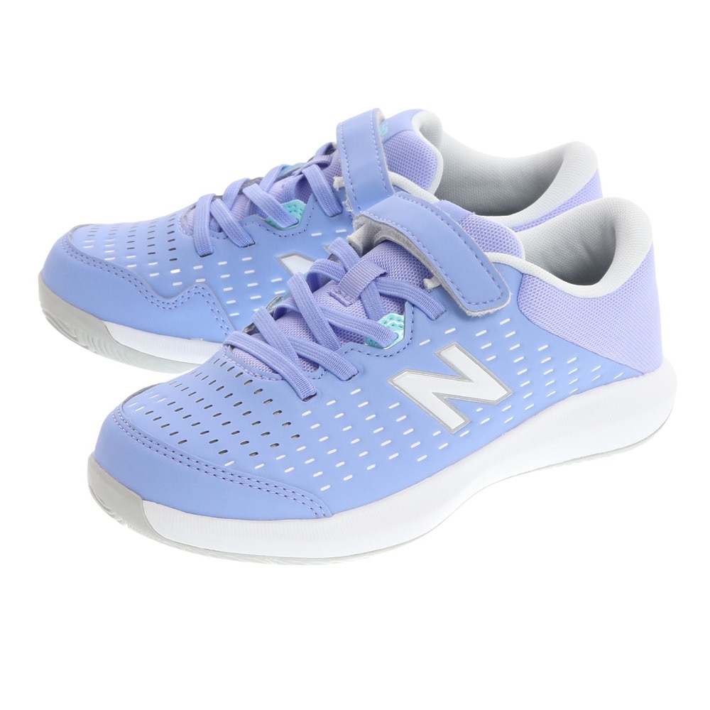 ニューバランス（new balance）（キッズ）ジュニア オールコート用 テニスシューズ ジュニア 696 v4 JNR I4 KCV696I4 W