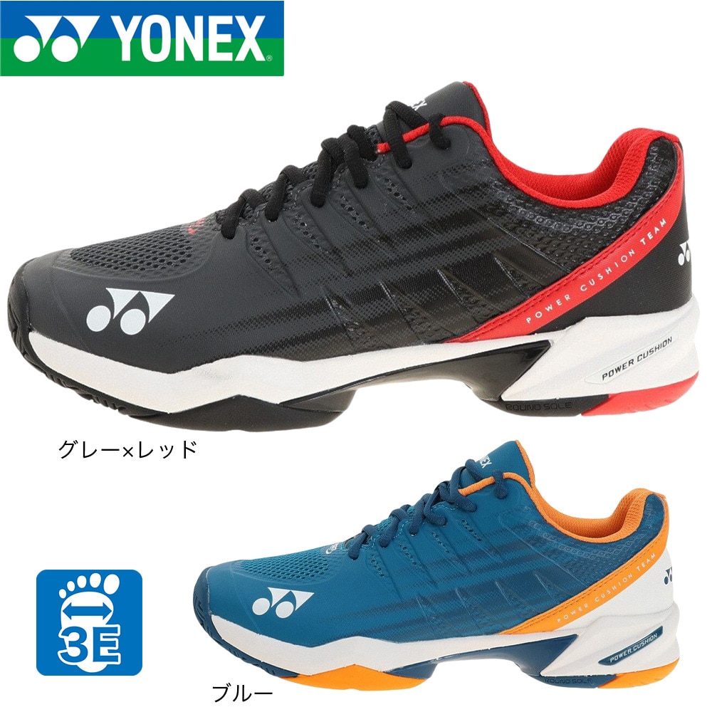 ヨネックス（YONEX）（メンズ、レディース）オムニクレーコート用 テニスシューズ パワークッションチームGC SHTTGC-661