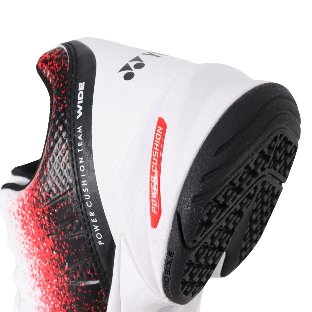 ヨネックス（YONEX）（メンズ、レディース）クレー・砂入り人工芝コート用 テニスシューズ パワークッション チームワイドGC SHTTWGC-114