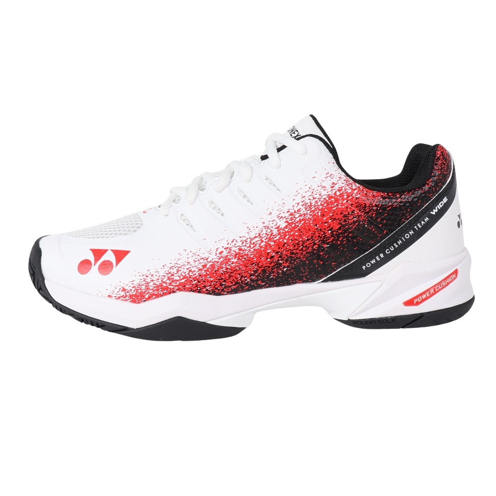 ヨネックス（YONEX）（メンズ、レディース）クレー・砂入り人工芝コート用 テニスシューズ パワークッション チームワイドGC SHTTWGC-114