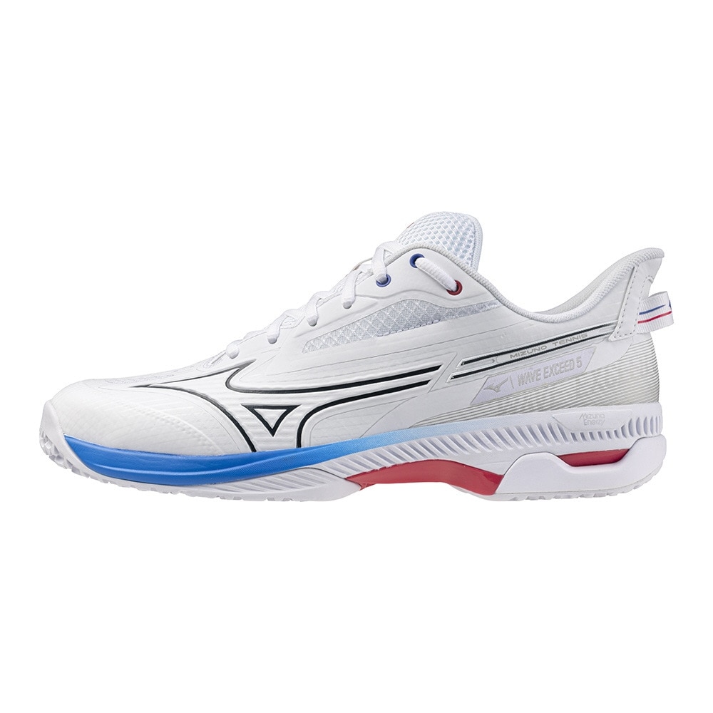 ミズノ（MIZUNO）（メンズ、レディース）オムニクレーコート用 テニスシューズ ウエーブエクシード5 OC WAVE EXCEED5 61GB231213