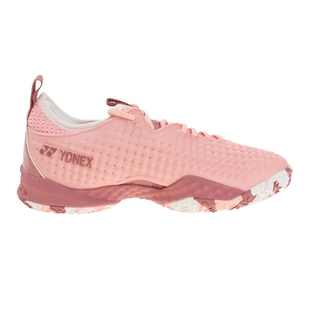 ヨネックス（YONEX）（レディース）オムニクレーコート用 テニスシューズ レディース パワークッション フュージョンレブ4 GC SHTF4LGC-486★★★