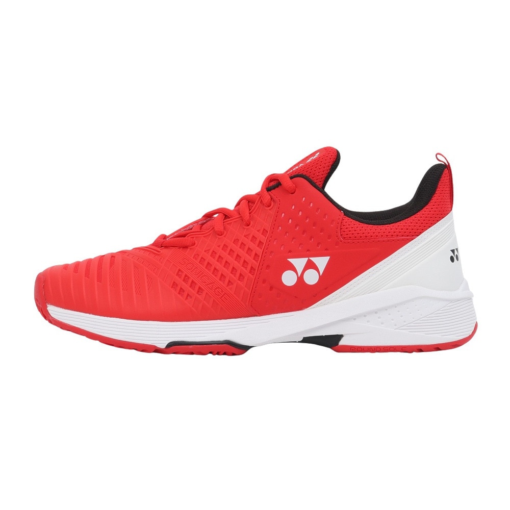 ヨネックス（YONEX）（レディース）オムニクレーコート用 テニスシューズ レディース パワークッション ソニケージ3 GC SHTS3LGC-713