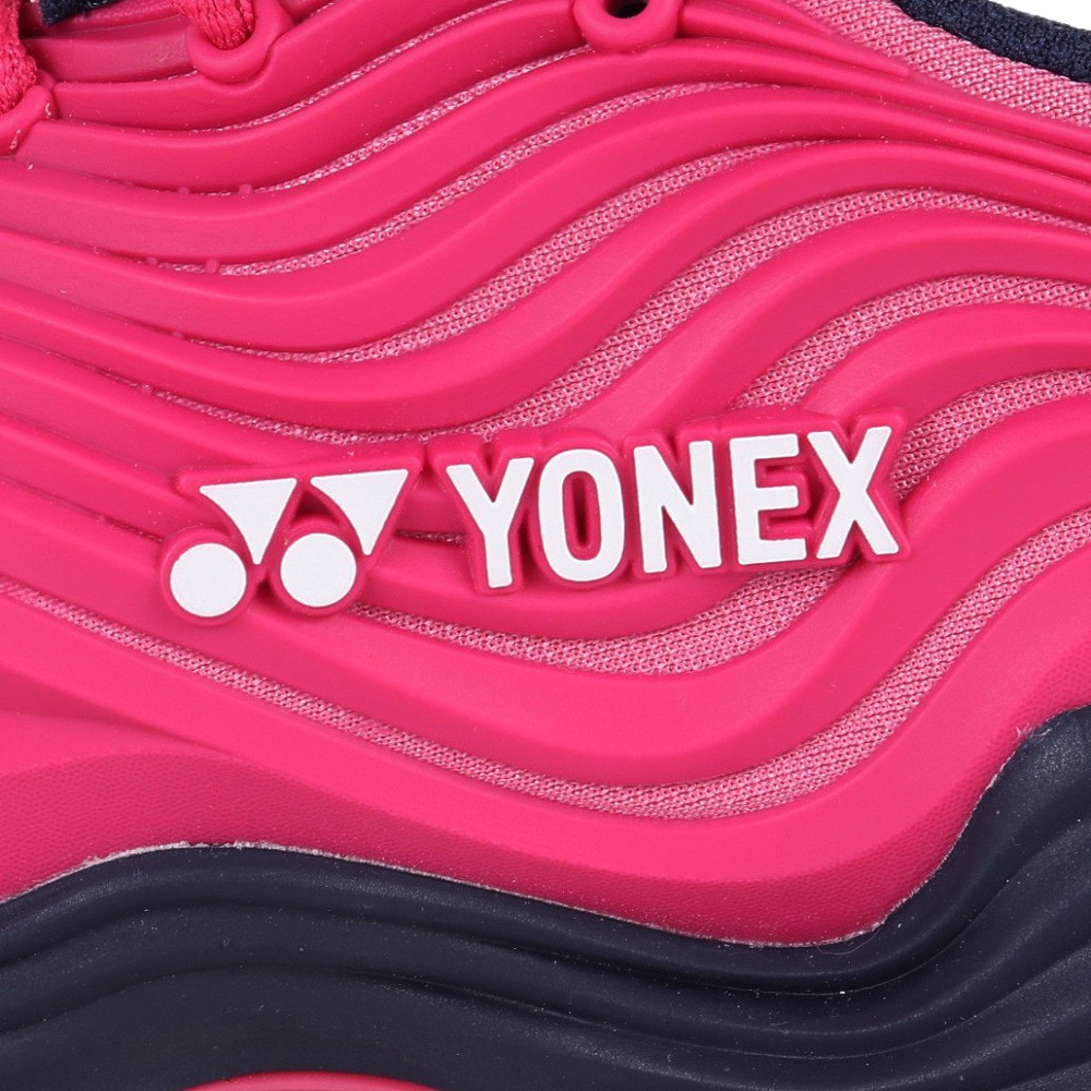 ヨネックス（YONEX）（レディース）オムニクレーコート用 テニスシューズ レディース パワークッション フュージョンレブ5 GC SHTF5LGC-123
