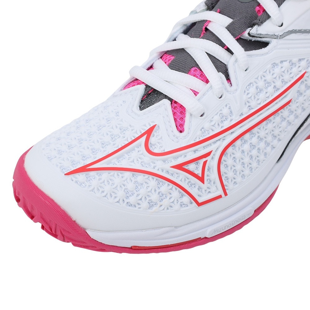 ミズノ（MIZUNO）（レディース）オムニクレーコート用 テニスシューズ レディース ウエーブエクシードツアー 6 OC 61GB247358