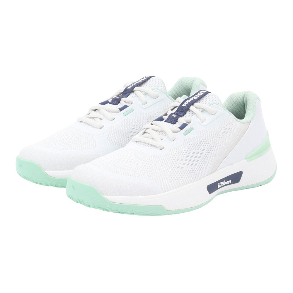 Wilson �I���j�N���[�R�[�g�p �e�j�X�V���[�Y ���f�B�[�X INTRIGUE PRO White/Bay/Skipper Blue WRS340120U �Q�S�D�O 41 �V���[�Y