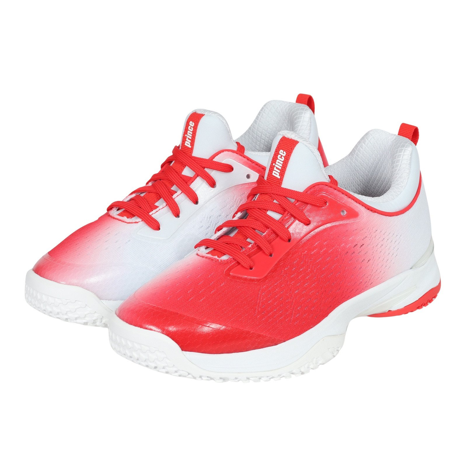 PRINCE �I���j�N���[�R�[�g�p �e�j�X�V���[�Y VENUSMASH LD CG DPSVC1LD 262 RED/WHT �Q�S�D�T ���b�h×�z���C�g �V���[�Y