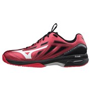 ミズノ（MIZUNO）（メンズ、レディース）テニスシューズ オムニクレーコート用 ウエーブエクシード 4 WIDE OC 61GB201362