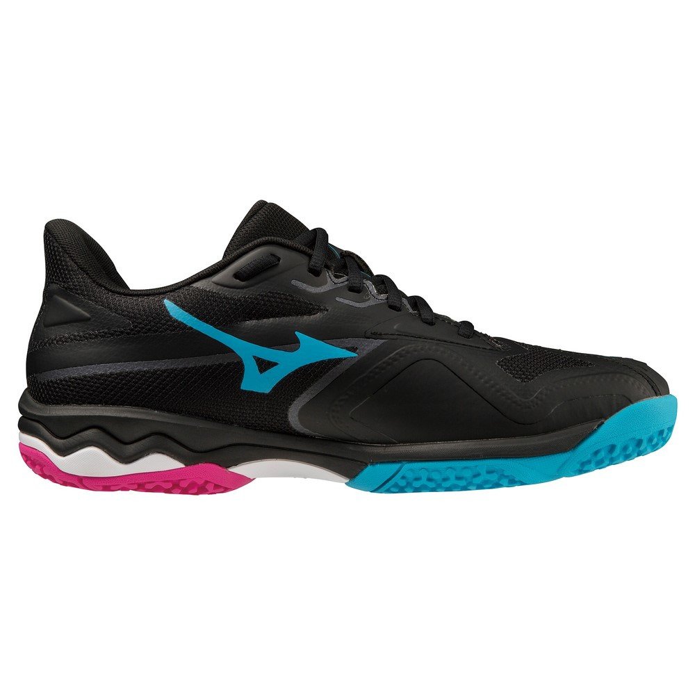 ミズノ（MIZUNO）（メンズ、レディース）クレー・砂入り人工芝コート用 テニスシューズ ウエーブエクシードライト2 OC 61GB231723