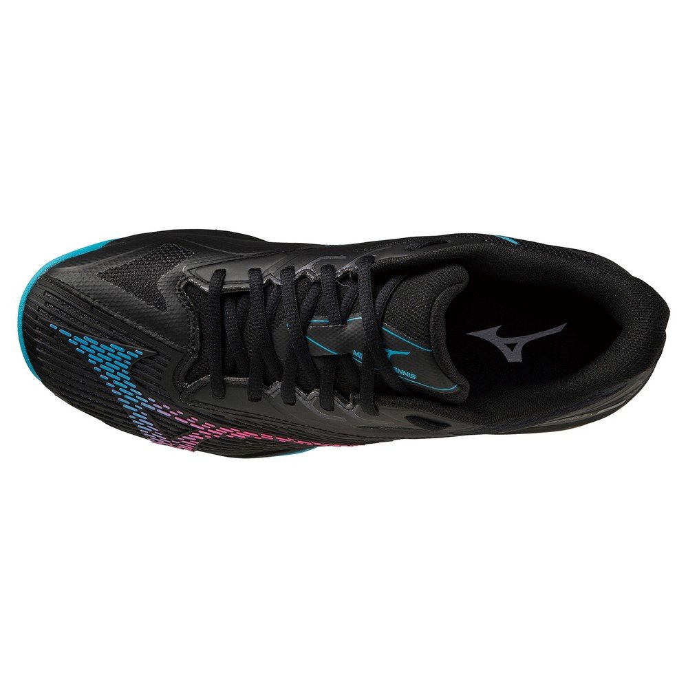 ミズノ（MIZUNO）（メンズ、レディース）クレー・砂入り人工芝コート用 テニスシューズ ウエーブエクシードライト2 OC 61GB231723