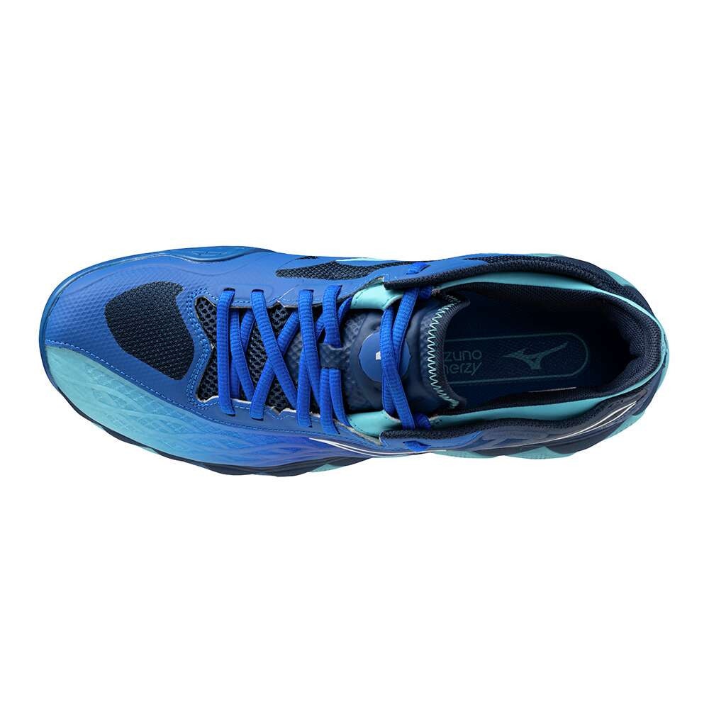 ミズノ（MIZUNO）（メンズ、レディース）クレー・砂入り人工芝コート用 テニスシューズ ウエーブエンフォースツアー OC 61GB230228