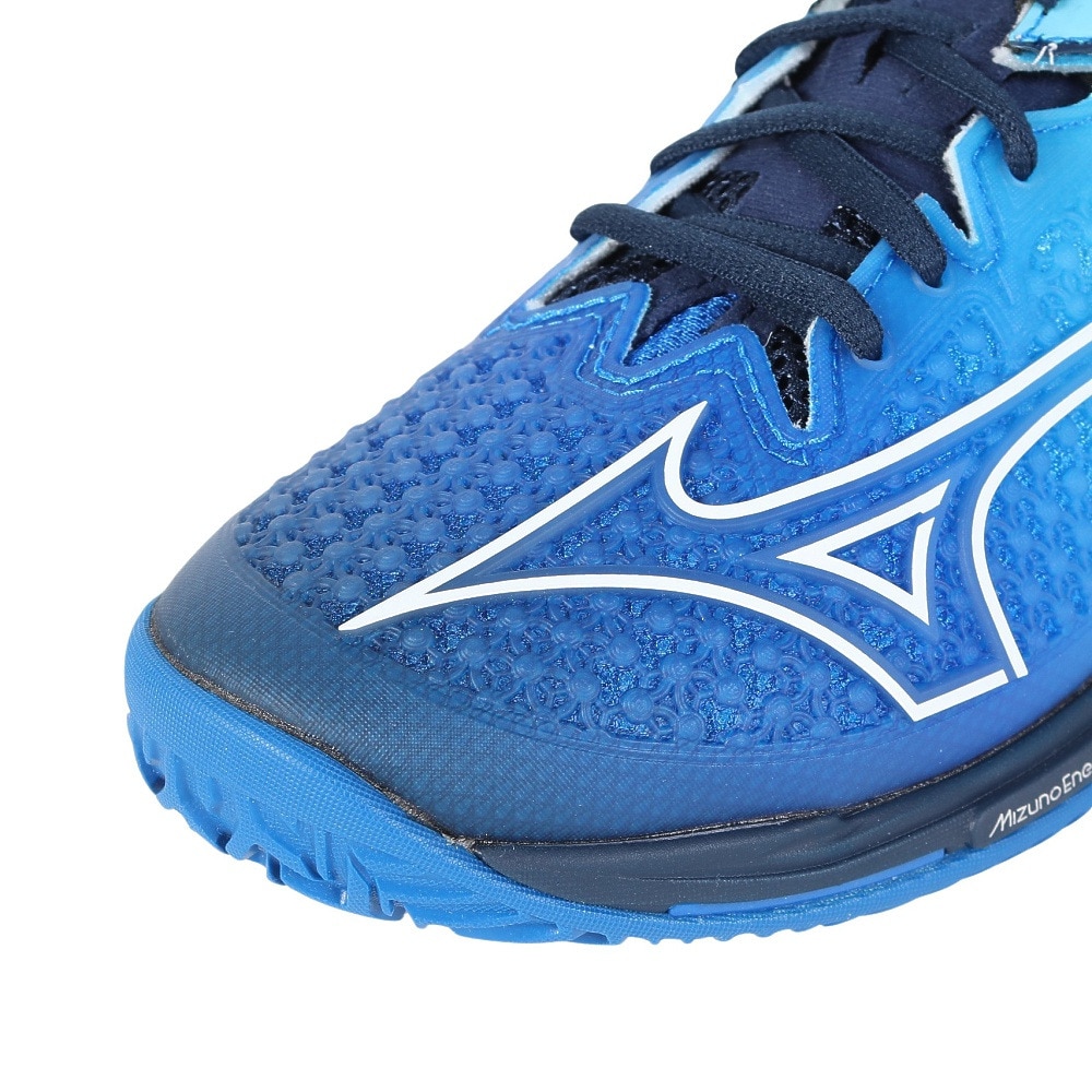 ミズノ（MIZUNO）（メンズ、レディース）クレー・砂入り人工芝コート用 テニスシューズ ウエーブエクシードツアー6 OC 61GB247228
