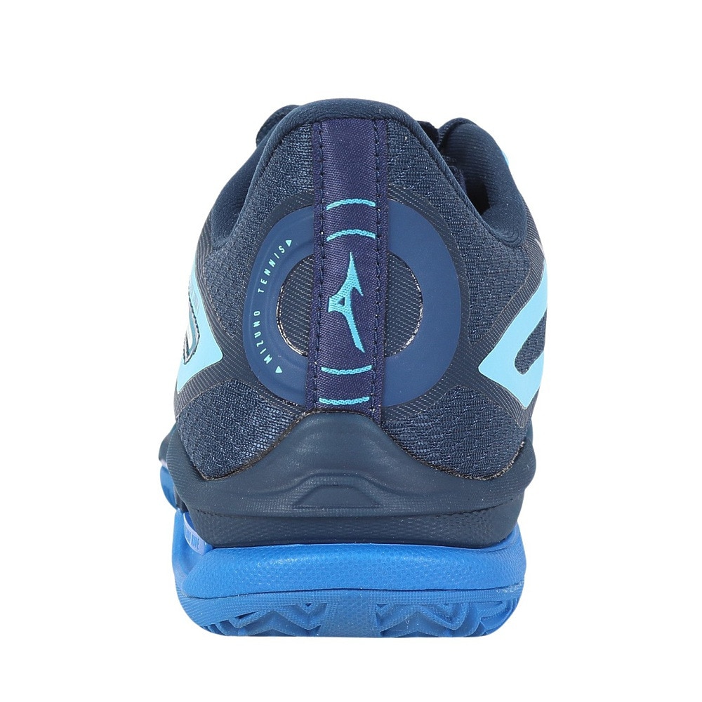 ミズノ（MIZUNO）（メンズ、レディース）クレー・砂入り人工芝コート用 テニスシューズ ウエーブエクシードツアー6 OC 61GB247228