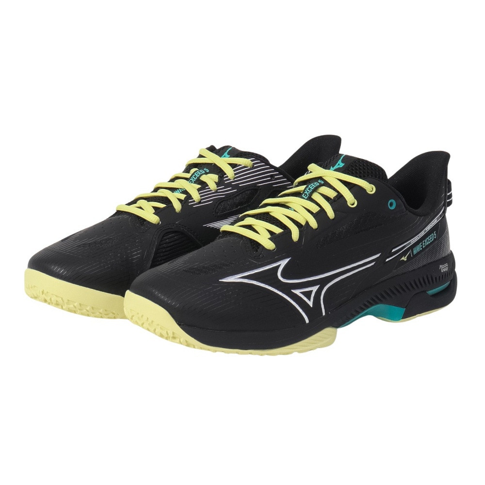 ミズノ（MIZUNO）（メンズ）テニスシューズ クレー/砂入り人工芝コート用 ウエーブエクシード5 SW OC 61GB231446