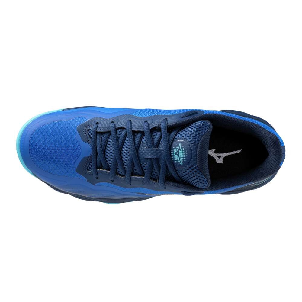 ミズノ（MIZUNO）（メンズ、レディース）クレー/砂入り人工芝コート用 テニスシューズ ウエーブエンフォースコート WIDE OC 61GB243128