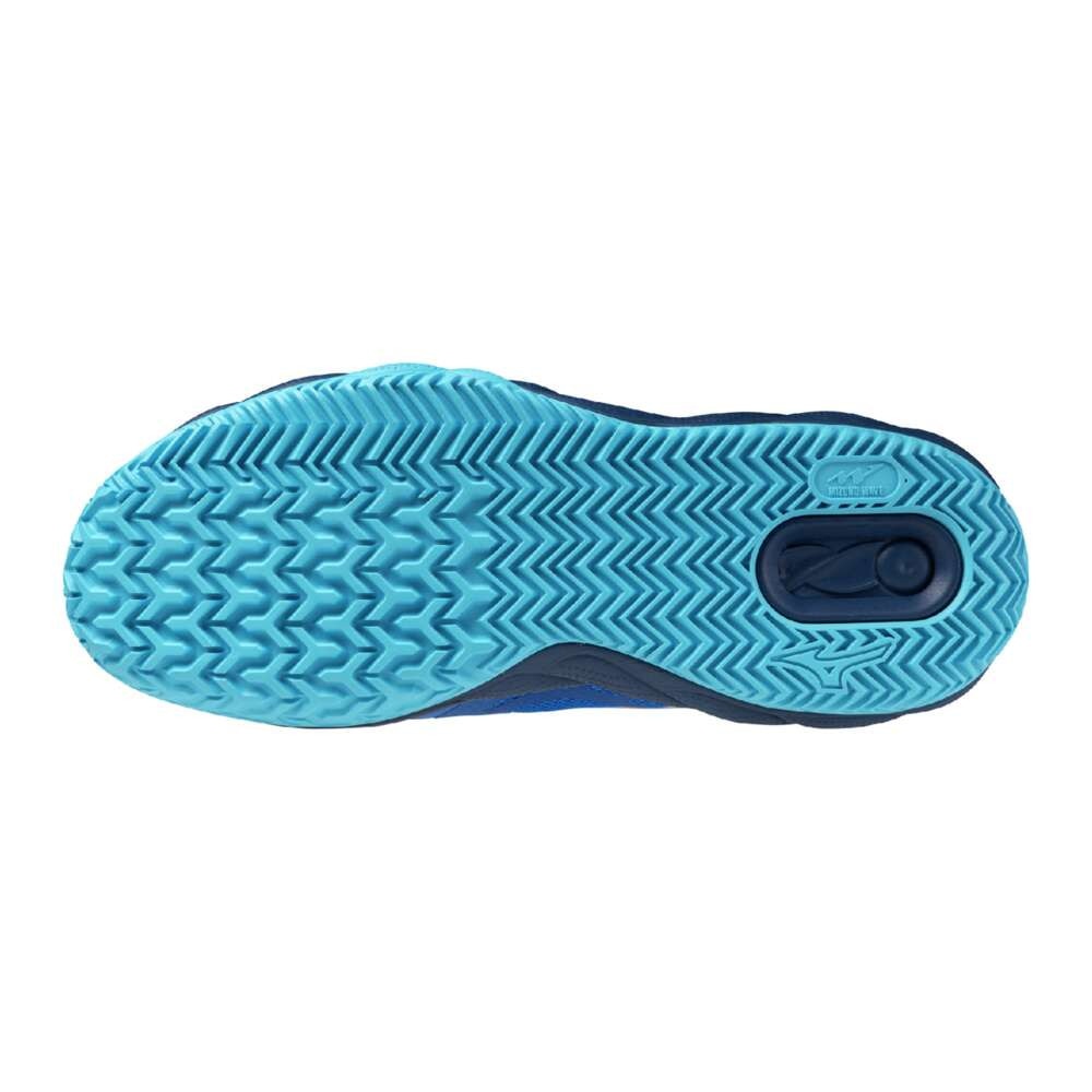 ミズノ（MIZUNO）（メンズ、レディース）クレー/砂入り人工芝コート用 テニスシューズ ウエーブエンフォースコート WIDE OC 61GB243128