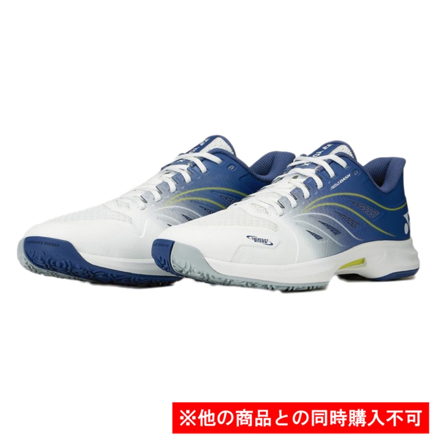 ヨネックス（YONEX）（メンズ、レディース）【先行予約商品】 オムニクレーコート用 テニスシューズ パワークッションエアラスダッシュ5 GC SHTAD5GC-100