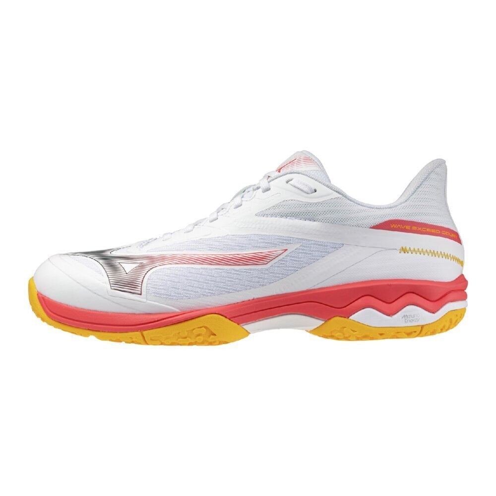 ミズノ（MIZUNO）（メンズ、レディース）クレー/砂入り人工芝コート用 テニスシューズ ウエーブエクシードコート WIDE OC 61GB251860