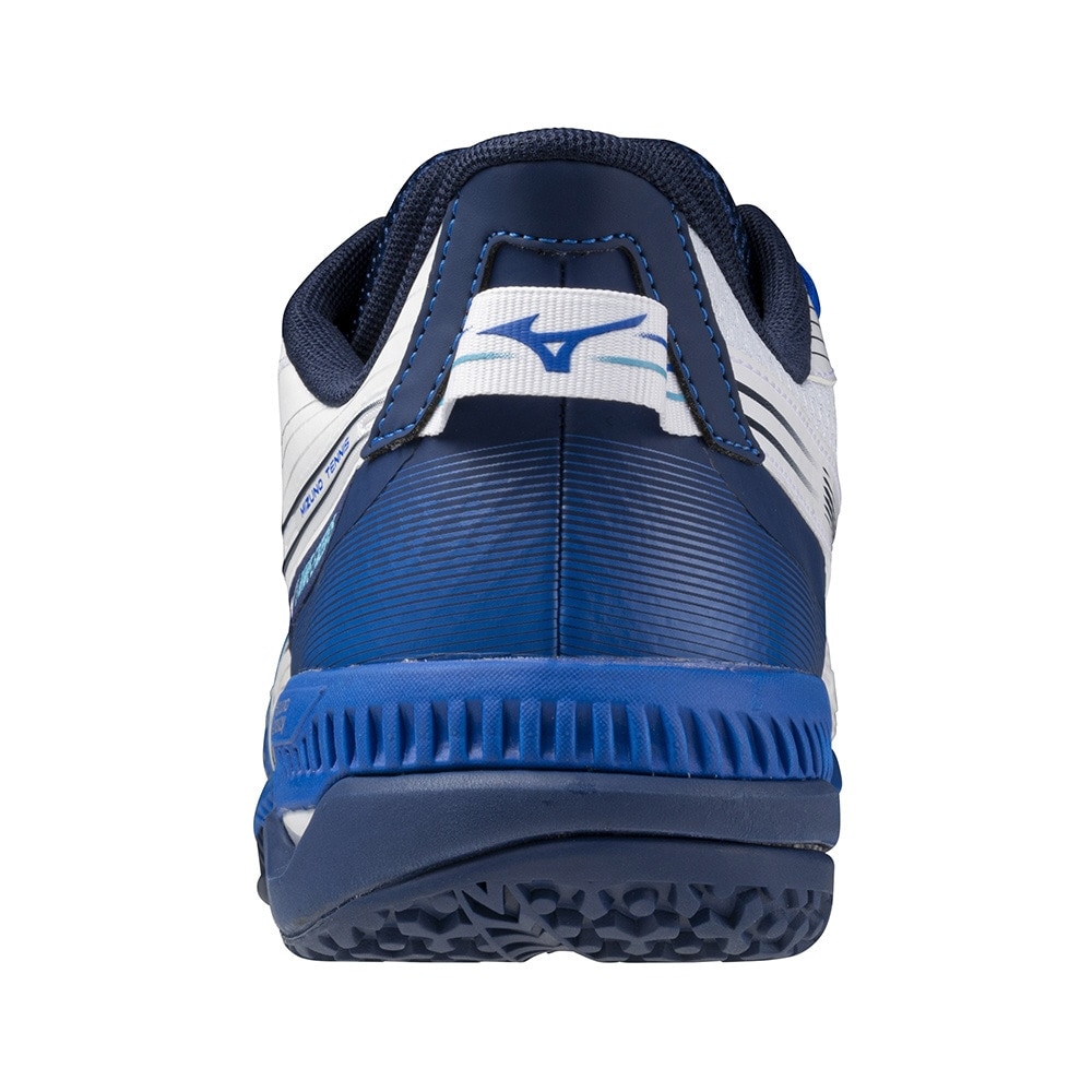 ミズノ（MIZUNO）（メンズ、レディース）クレー/砂入り人工芝コート用 テニスシューズ ウエーブエクシード5 WIDE OC 61GB231329