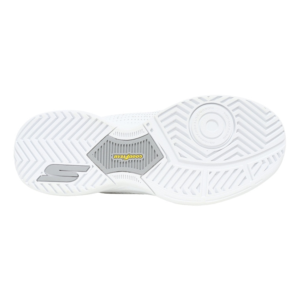 スケッチャーズ（SKECHERS）（レディース）テニスシューズ バイパー コート リロード 172101C-WHT