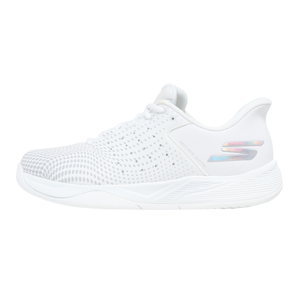 スケッチャーズ（SKECHERS）（レディース）テニスシューズ バイパー コート リロード 172101C-WHT