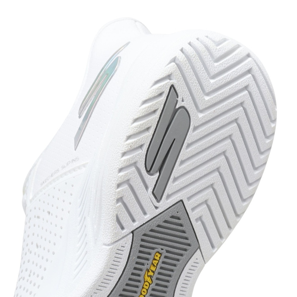 スケッチャーズ（SKECHERS）（レディース）テニスシューズ バイパー コート リロード 172101C-WHT