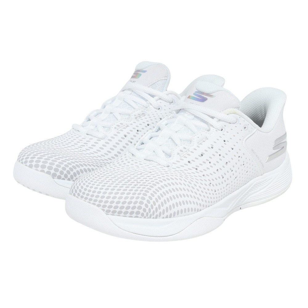 スケッチャーズ（SKECHERS）（レディース）テニスシューズ バイパー コート リロード 172101C-WHT