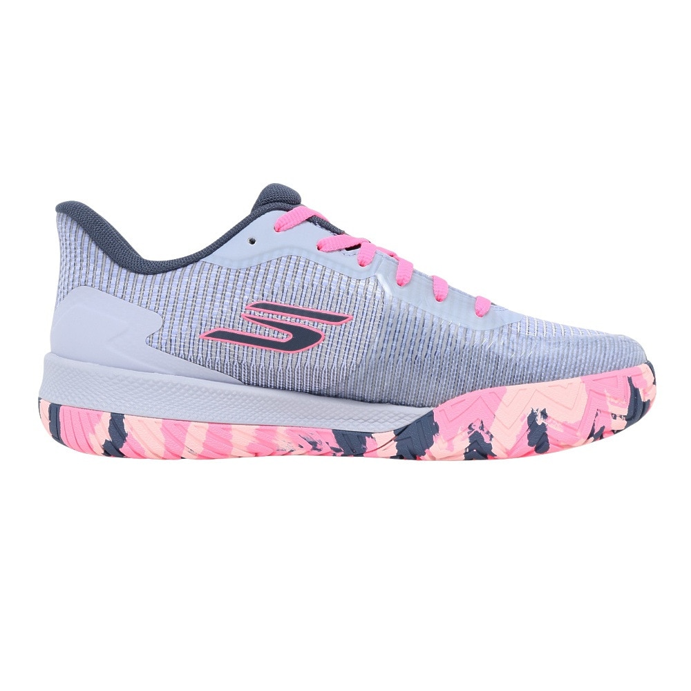 スケッチャーズ（SKECHERS）（レディース）ピックルボール シューズ バイパー コート プロ 2.0 172109C-GYLV