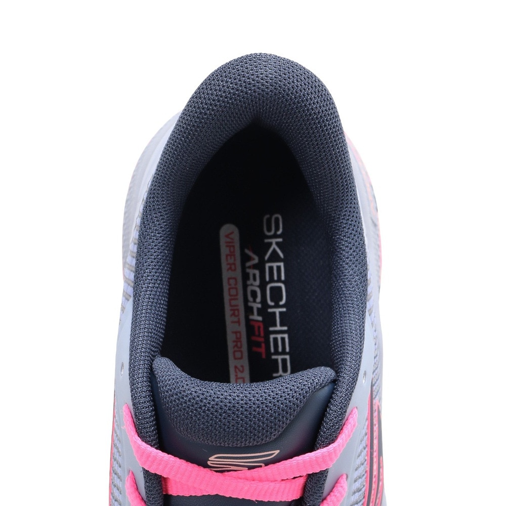 スケッチャーズ（SKECHERS）（レディース）ピックルボール シューズ バイパー コート プロ 2.0 172109C-GYLV