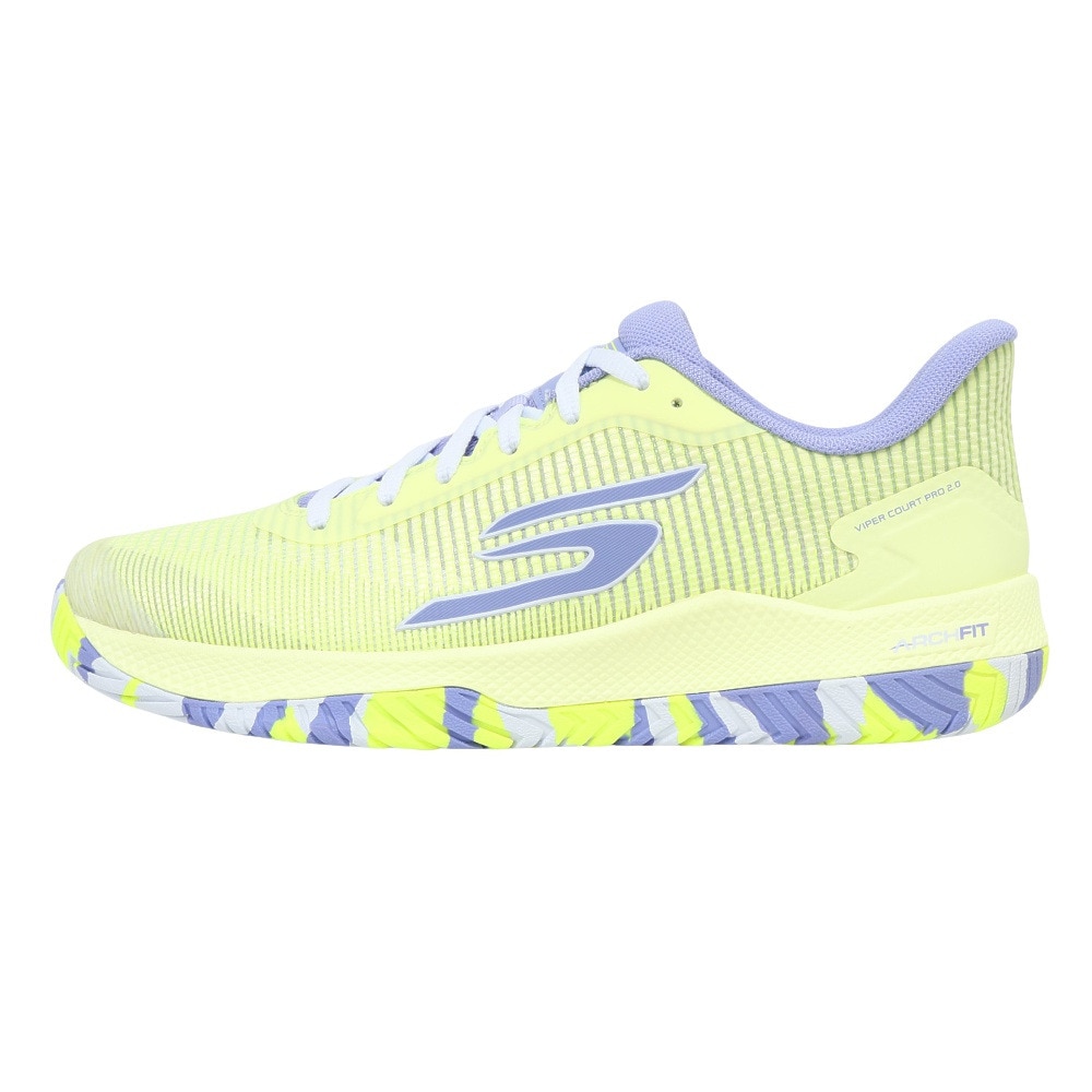 スケッチャーズ（SKECHERS）（レディース）ピックルボール シューズ バイパー コート プロ 2.0 172109C-LMLV