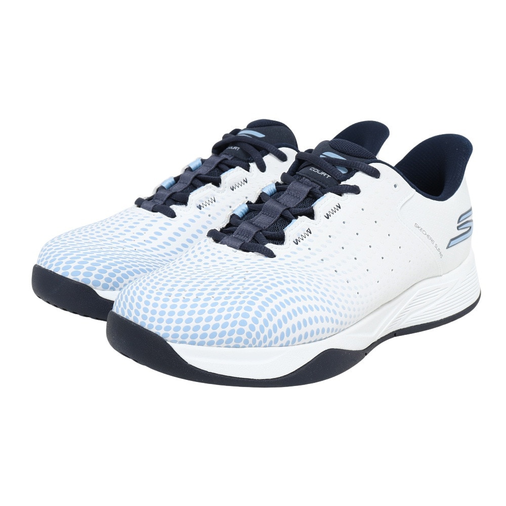 スケッチャーズ（SKECHERS）（メンズ）テニスシューズ バイパー コート リロード 246101C-WNLB
