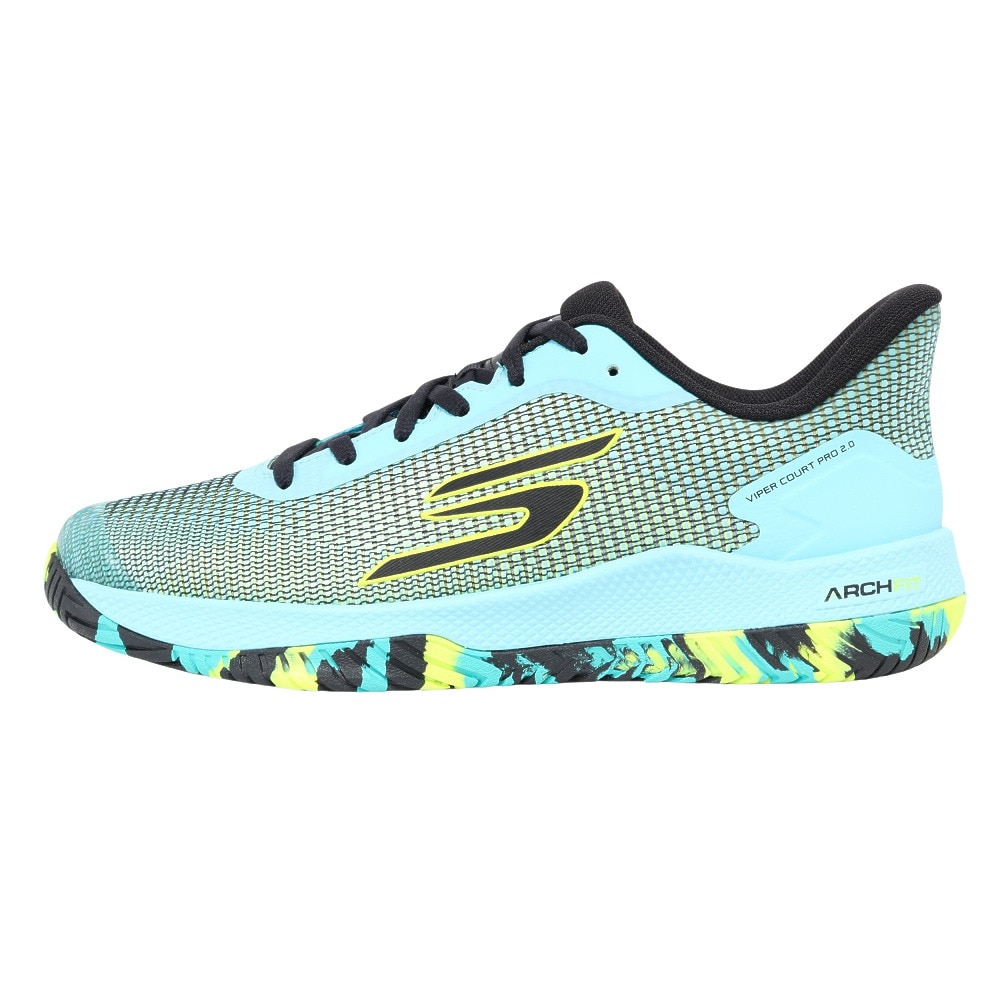 スケッチャーズ（SKECHERS）（メンズ）テニスシューズ バイパー コート プロ 2.0 246109C-AQMT
