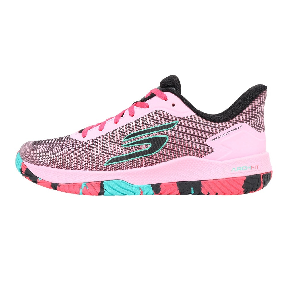 スケッチャーズ（SKECHERS）（メンズ）テニスシューズ バイパー コート プロ 2.0 246109C-PKBK