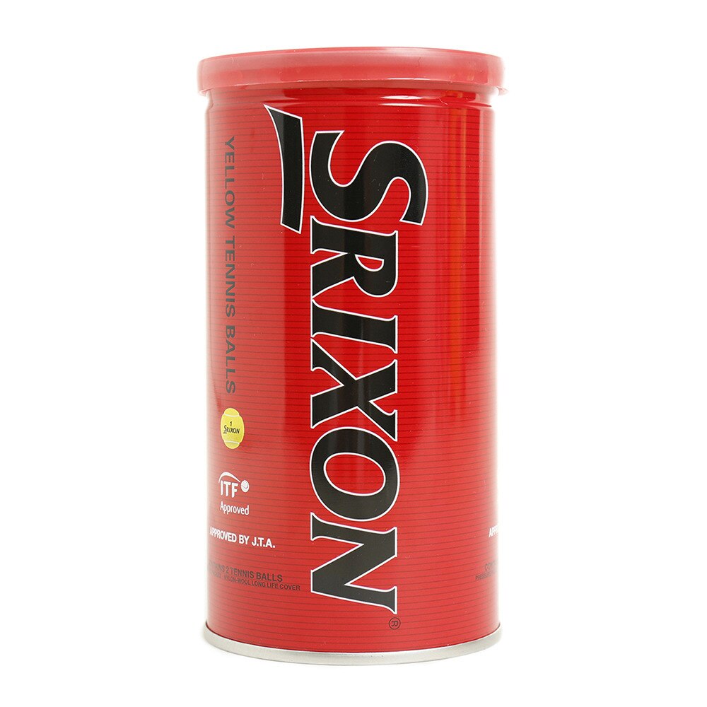  硬式用テニスボール スリクソン(SRIXON) 2球入り  自主練